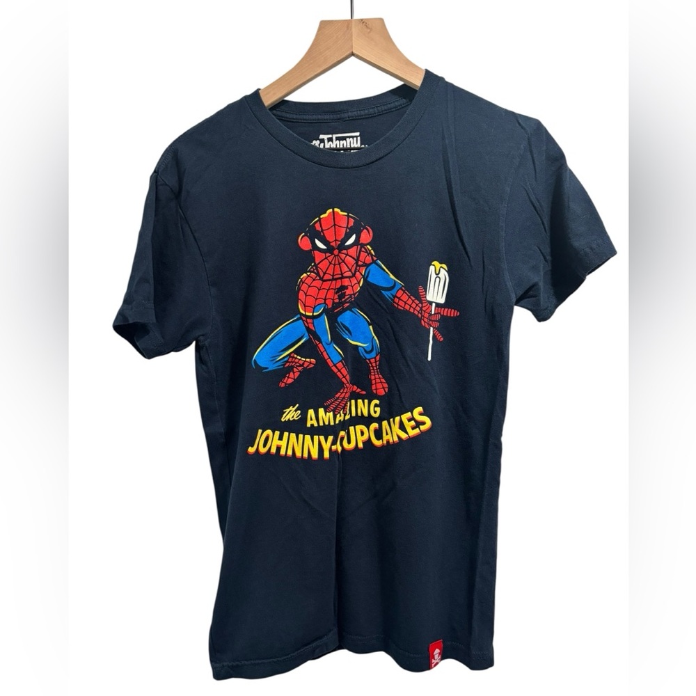 Navy Johnny‎ Cupcakes Spider-Man Tee- Size XS